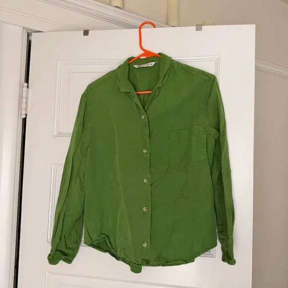 LINEN BLEND green set - Picture 8 of 9